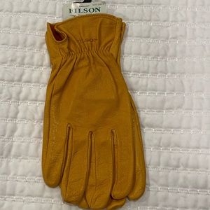 Filson uplander glove - large - 100% goatskin - NWT